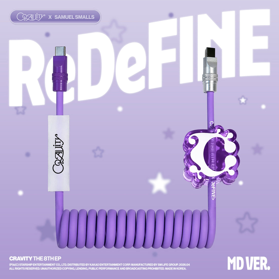 CRAVITY - ReDeFINE / 8th EP Album (MD VER.) * Limited Edition