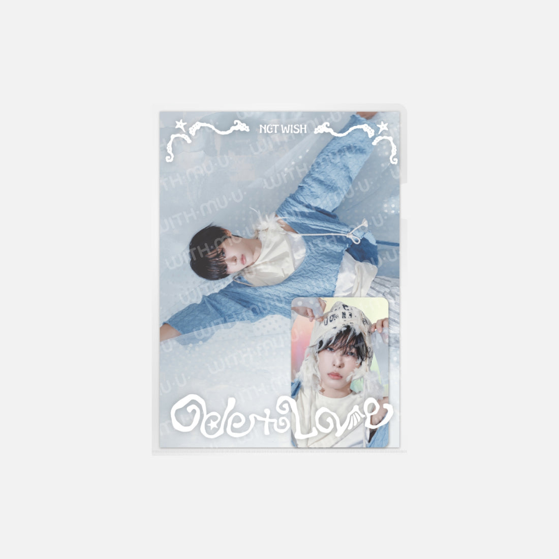 NCT WISH - 20 Postcard + Hologram Photocard Set / 2026 NCT WISH The 1st Album [Ode to Love] POP UP OFFICIAL MD