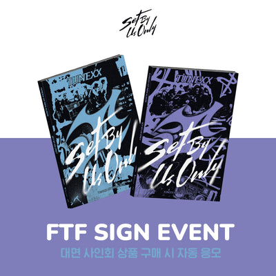 TUNEXX - SET BY US ONLY / 1st Mini Album