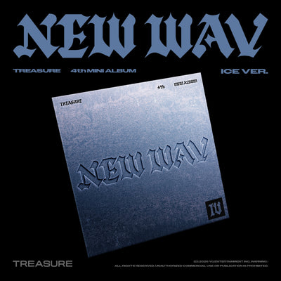 TREASURE - NEW WAV / 4th Mini Album (ICE VER.)