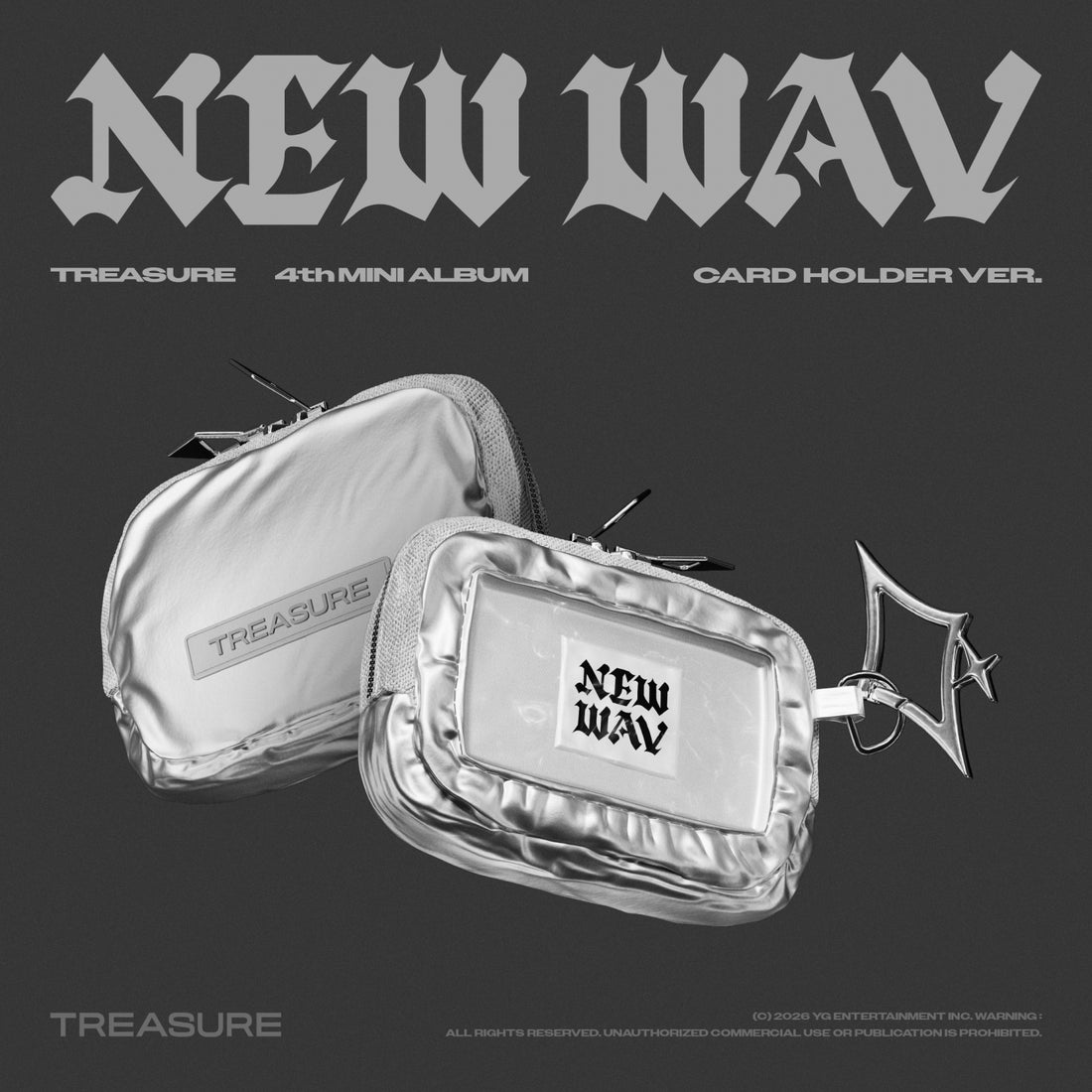 TREASURE - NEW WAV / 4th Mini Album (CARD HOLDER VER.) (Limited Edition)