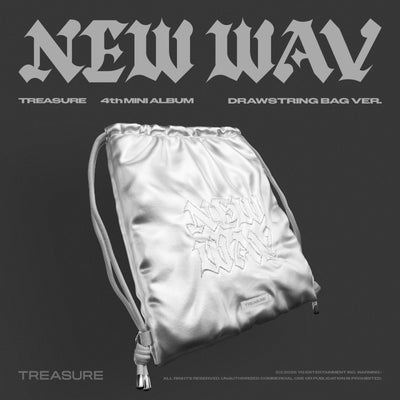 TREASURE - NEW WAV / 4th Mini Album (DRAWSTRING BAG VER.) (Limited Edition)