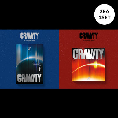 XIA - GRAVITY / 5th Full Album (Cosmic Ver.+Orbit Ver.) (2 Types Set)