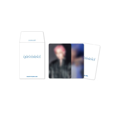 TAEYANG - 17 Random Trading Card / QUINTESSENCE OFFICIAL MERCH