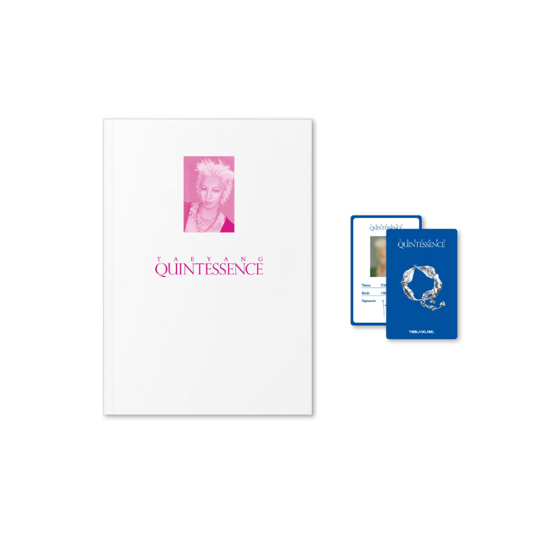 TAEYANG - 15 Photobook Set / QUINTESSENCE OFFICIAL MERCH