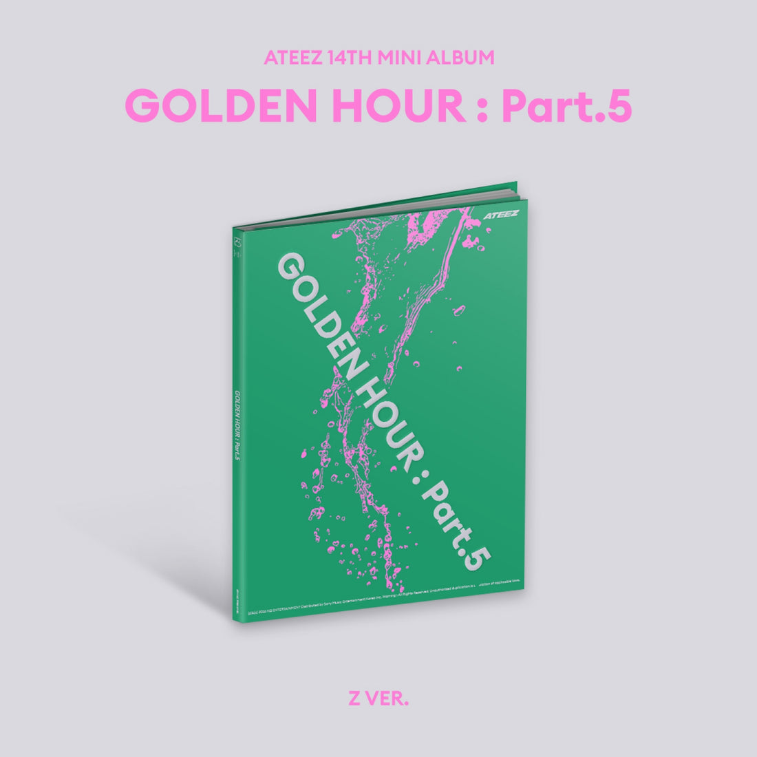 ATEEZ - GOLDEN HOUR : Part.5 / 14th Mini Album (Z Ver.)