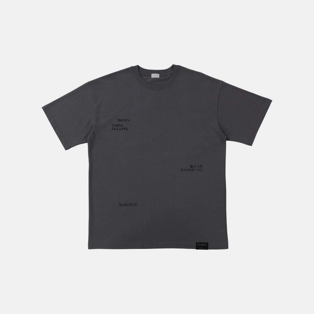 NCT JNJM - 01 T-Shirt (CHARCOAL ver.) / 2026 NCT JNJM FANMEETING TOUR [DUALITY] OFFICIAL MD