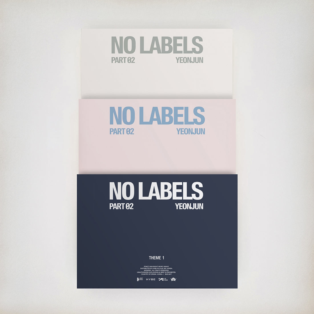 YEONJUN - NO LABELS: PART 02 / 2nd Mini Album (3 Types Set)
