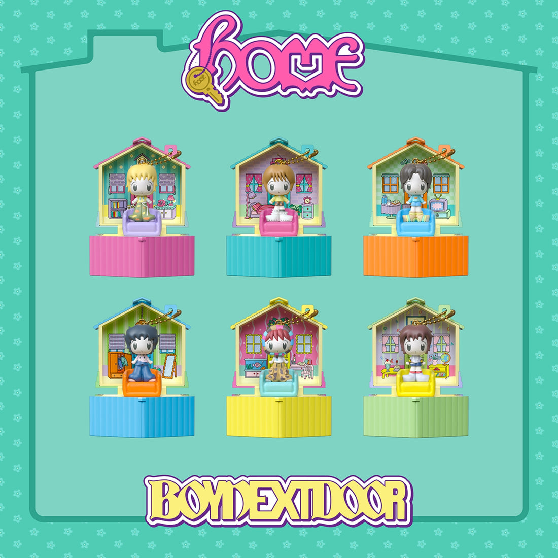 BOYNEXTDOOR - HOME / 1st Album Studio Album (POCKET HOME ver.) (6 Types Set)