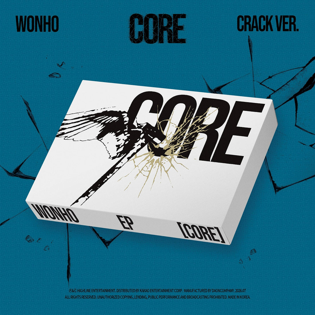 WONHO - CORE / EP Album (Crack ver.)
