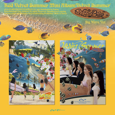 Red Velvet - Velvet Summer / Summer Mini Album (Big Wave Ver.)
