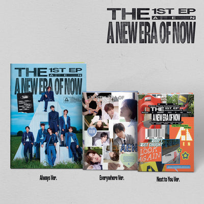 AEN - A NEW ERA OF NOW / 1st EP Album (Always Ver., Next to You Ver., Everywhere Ver.) (3 Types Set)