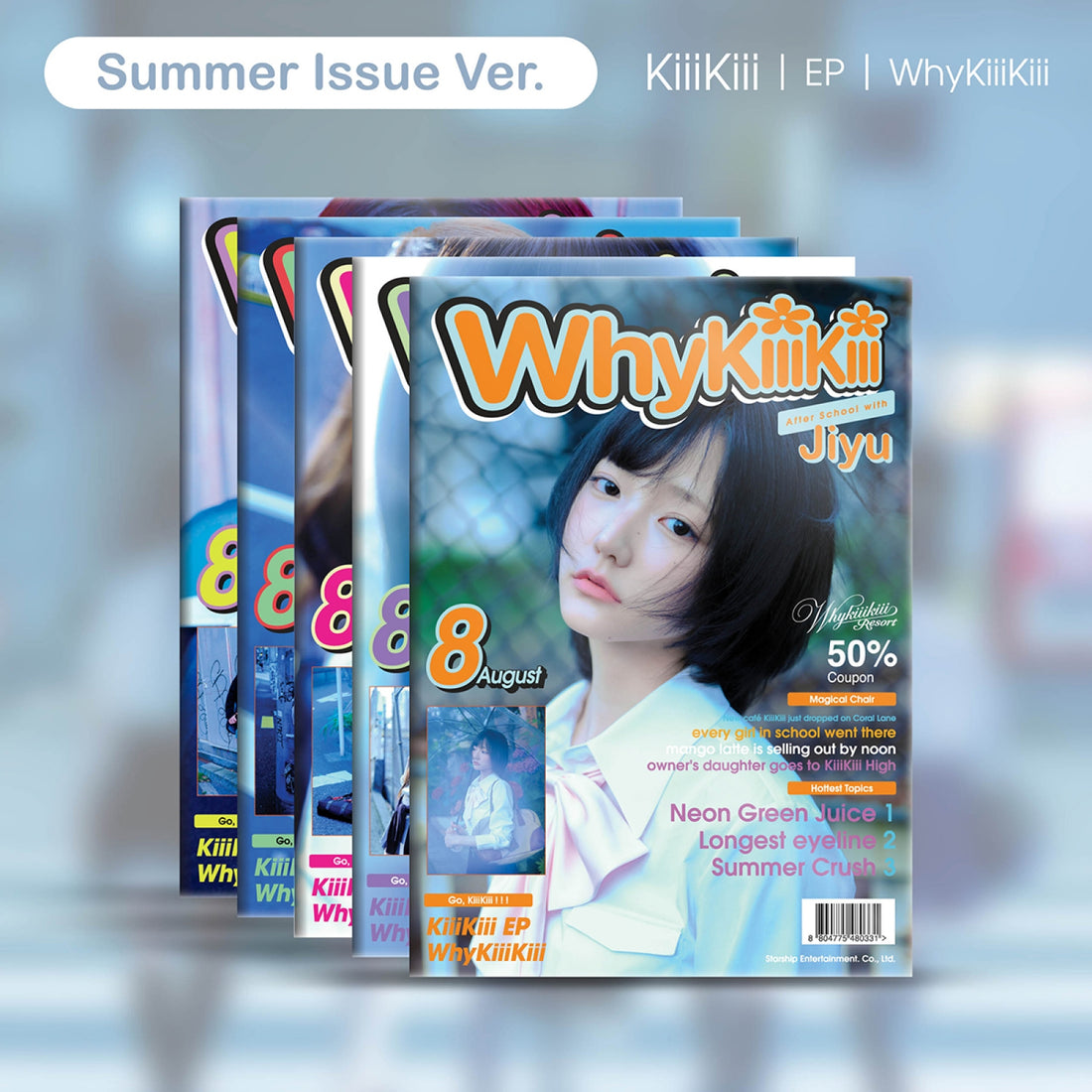 KiiiKiii - WhyKiiiKiii / 3rd EP Album (SUMMER ISSUE VER.)