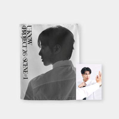 U-KNOW - 08 Fabric Poster Set / 2026 U-KNOW [PROJECT 26 : SCENE#1] in SEOUL OFFICIAL MD