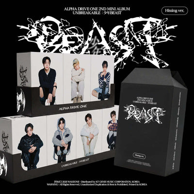 ALPHA DRIVE ONE - UNBREAKABLE : 少年BEAST / 2nd Mini Album (Hissing Ver.)