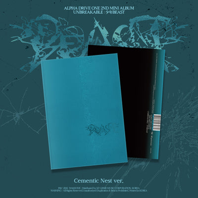 ALPHA DRIVE ONE - UNBREAKABLE : 少年BEAST / 2nd Mini Album (Cementic Nest ver.)