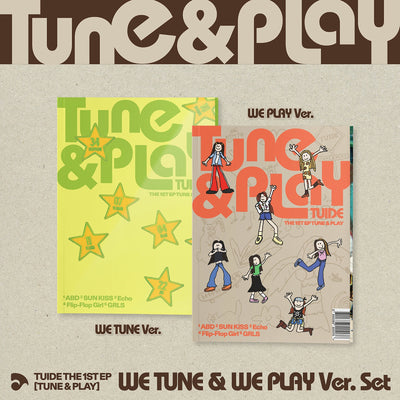 TUIDE - TUNE & PLAY / 1st EP Album (2 Types Set)