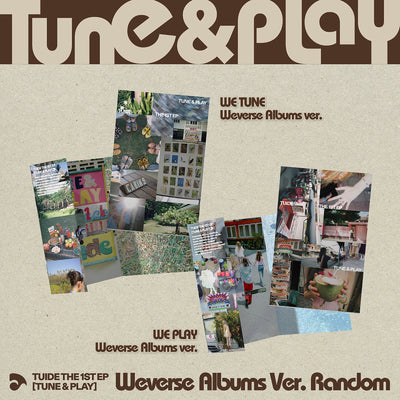 TUIDE - TUNE & PLAY / 1st EP Album (Weverse Albums ver.)