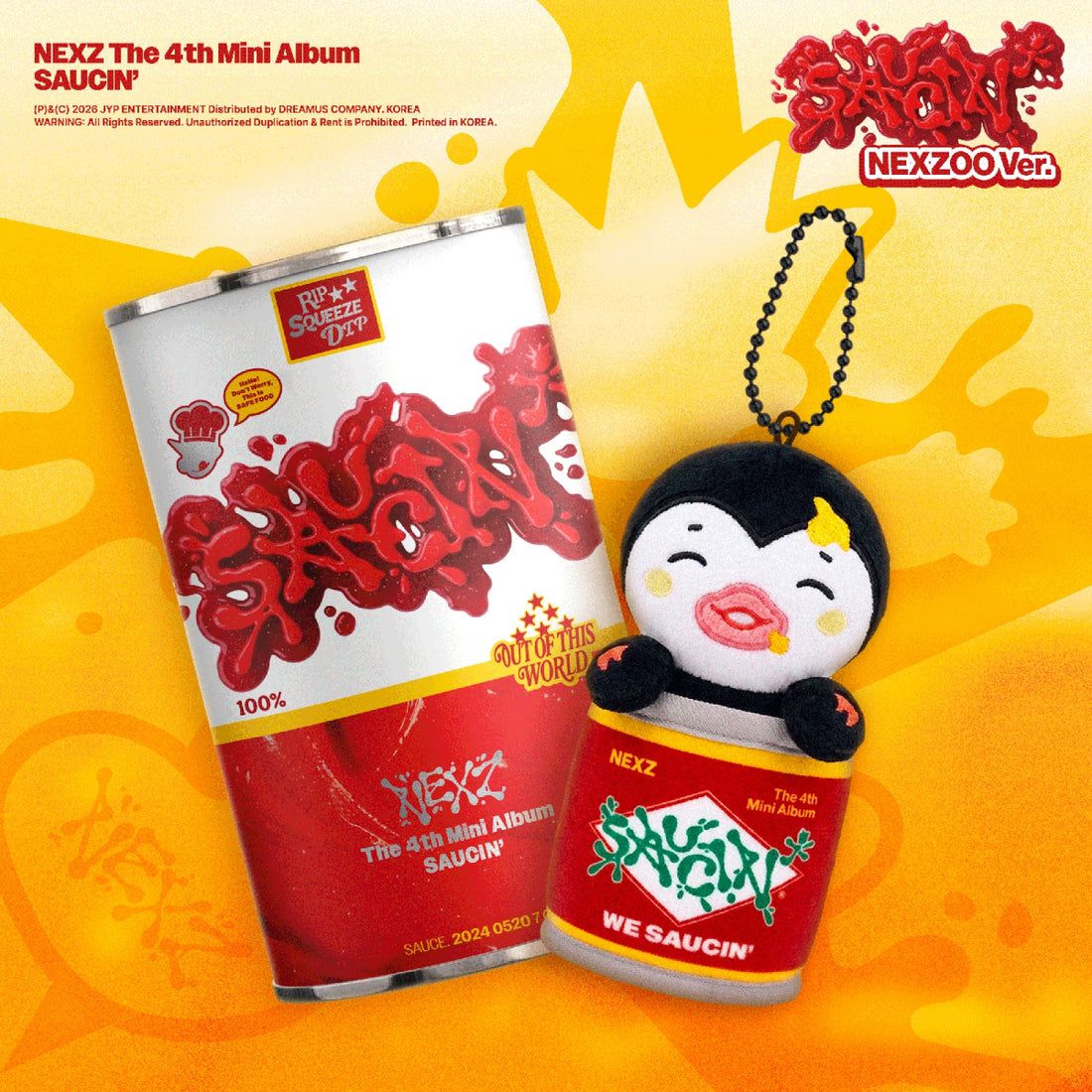 NEXZ - SAUCIN’ / 4th Mini Album (NEXZOO Ver.)