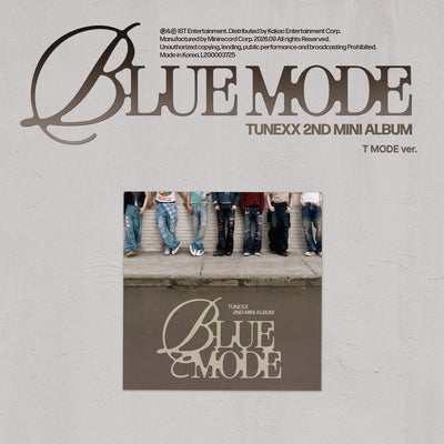 TUNEXX - BLUE MODE / 2nd Mini Album (T MODE ver.)