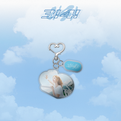 AtHeart - 03 Acrylic Keyring / Atheart Single Album [3!4!] Official MD