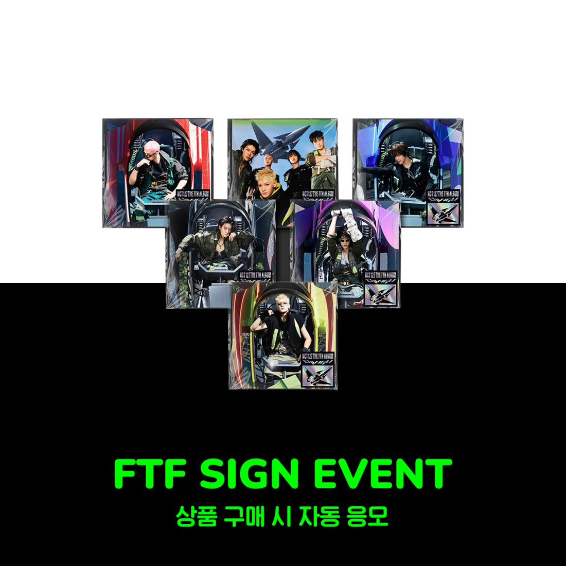 NCT 127 - BLINGY / 7th Full Album (JET Poster Ver.)