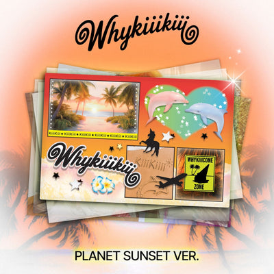 KiiiKiii - WhyKiiiKiii / 3rd EP Album (PLANET SUNSET VER.)(Limited Edition)