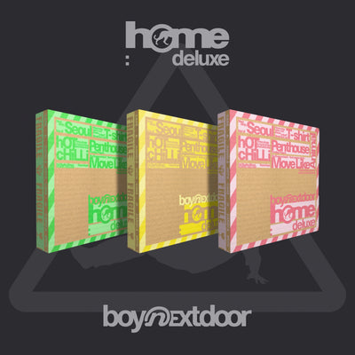 BOYNEXTDOOR - HOME: DELUXE / 1st Album Studio Album Repackage (3 Types Set)