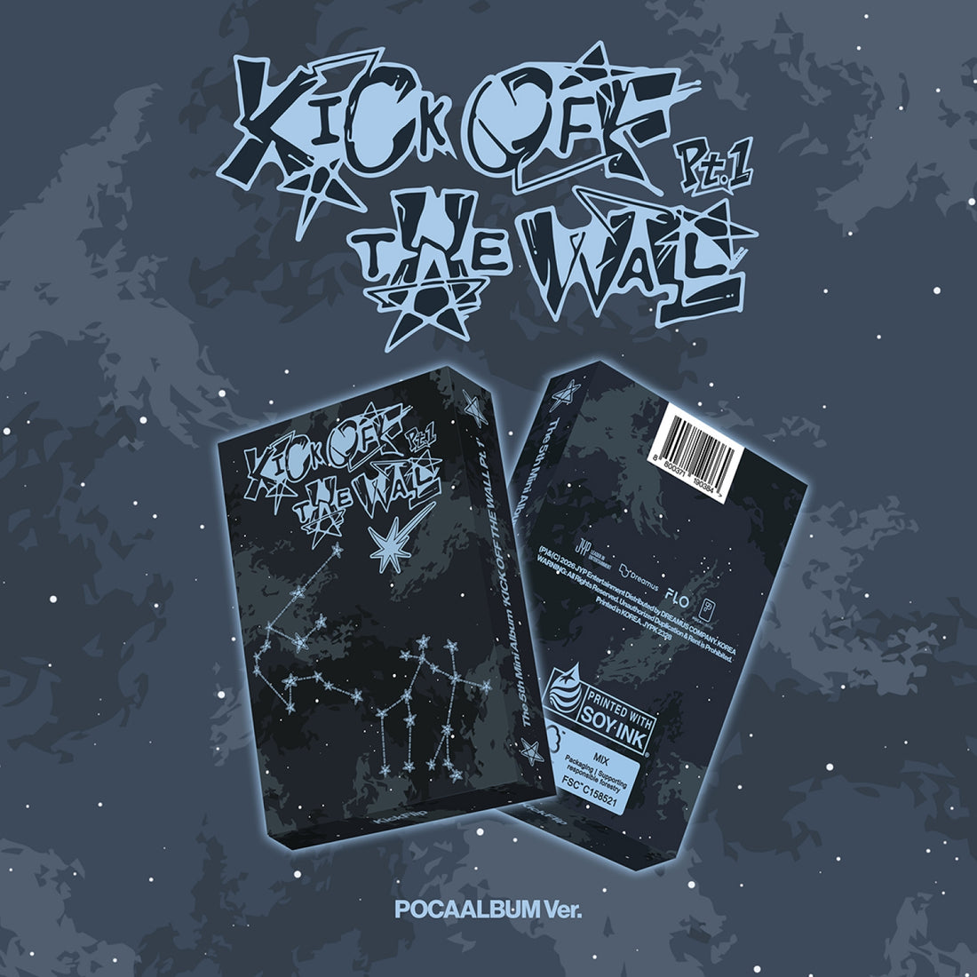 KickFlip - KICK OFF THE WALL Pt. 1 / 5th Mini Album (POCAALBUM Ver.)