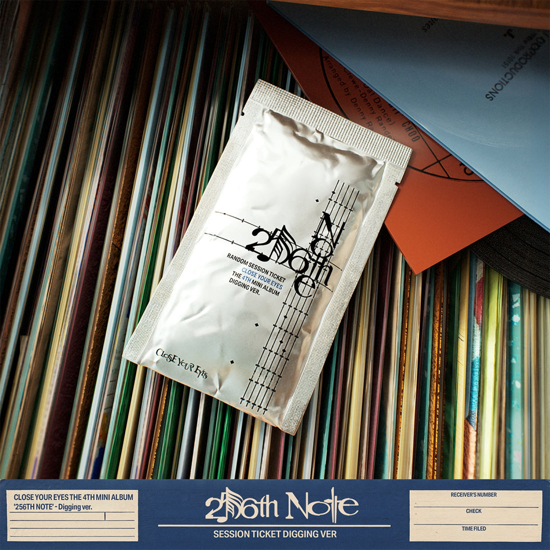 CLOSE YOUR EYES - 256th Note / 4th Mini Album (Digging Ver.)
