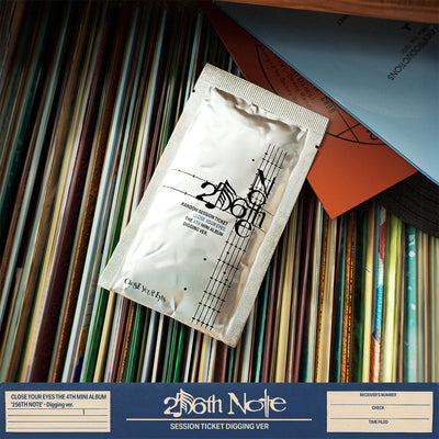 CLOSE YOUR EYES - 256th Note / 4th Mini Album (Digging Ver.)
