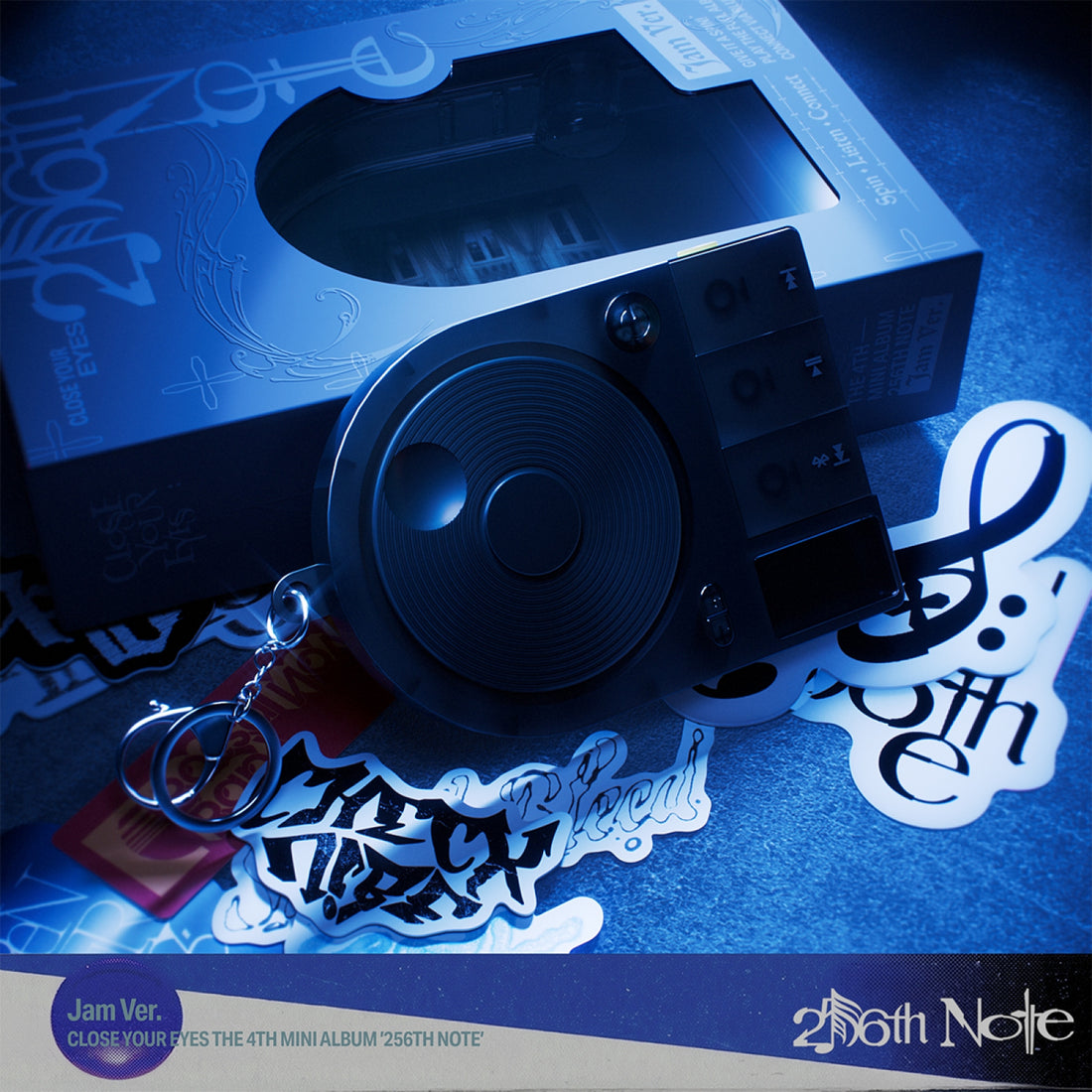 CLOSE YOUR EYES - 256th Note / 4th Mini Album (Jam Ver.)