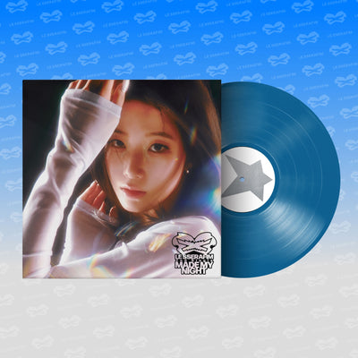 LE SSERAFIM - Made My Night / 2nd Single Album Vinyl (SKY BLUE ver.)