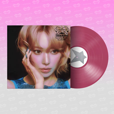 LE SSERAFIM - Made My Night / 2nd Single Album Vinyl (HOT PINK ver.)