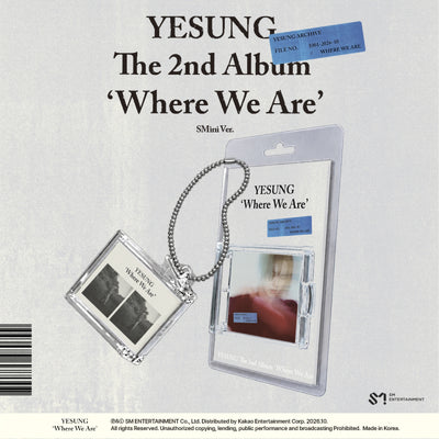 YESUNG - Where We Are / 2nd Full Album (SMini Ver.)