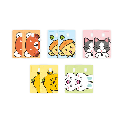 AND2BLE - 18 Card Cover Sticker / 2026 AND2BLE OFFICIAL CHARACTER POP-UP [N:DVERSE GARDENING] OFFICIAL MD