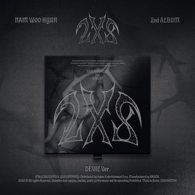 NAM WOO HYUN - 2X8 / 2nd Full Album (DEVIL Ver.)