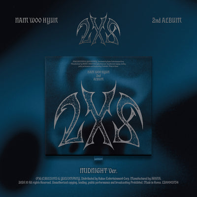 NAM WOO HYUN - 2X8 / 2nd Full Album (MIDNIGHT Ver.)