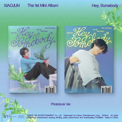 XIAOJUN - Hey, Somebody / 1st Mini Album (Photobook Ver.)