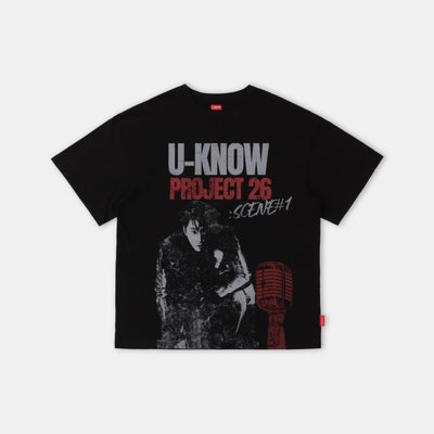 [Release 12/1] U-KNOW - 02 T-Shirt (STAFF ver.) / 2026 U-KNOW [PROJECT 26 : SCENE#1] in SEOUL 3RD OFFICIAL MD