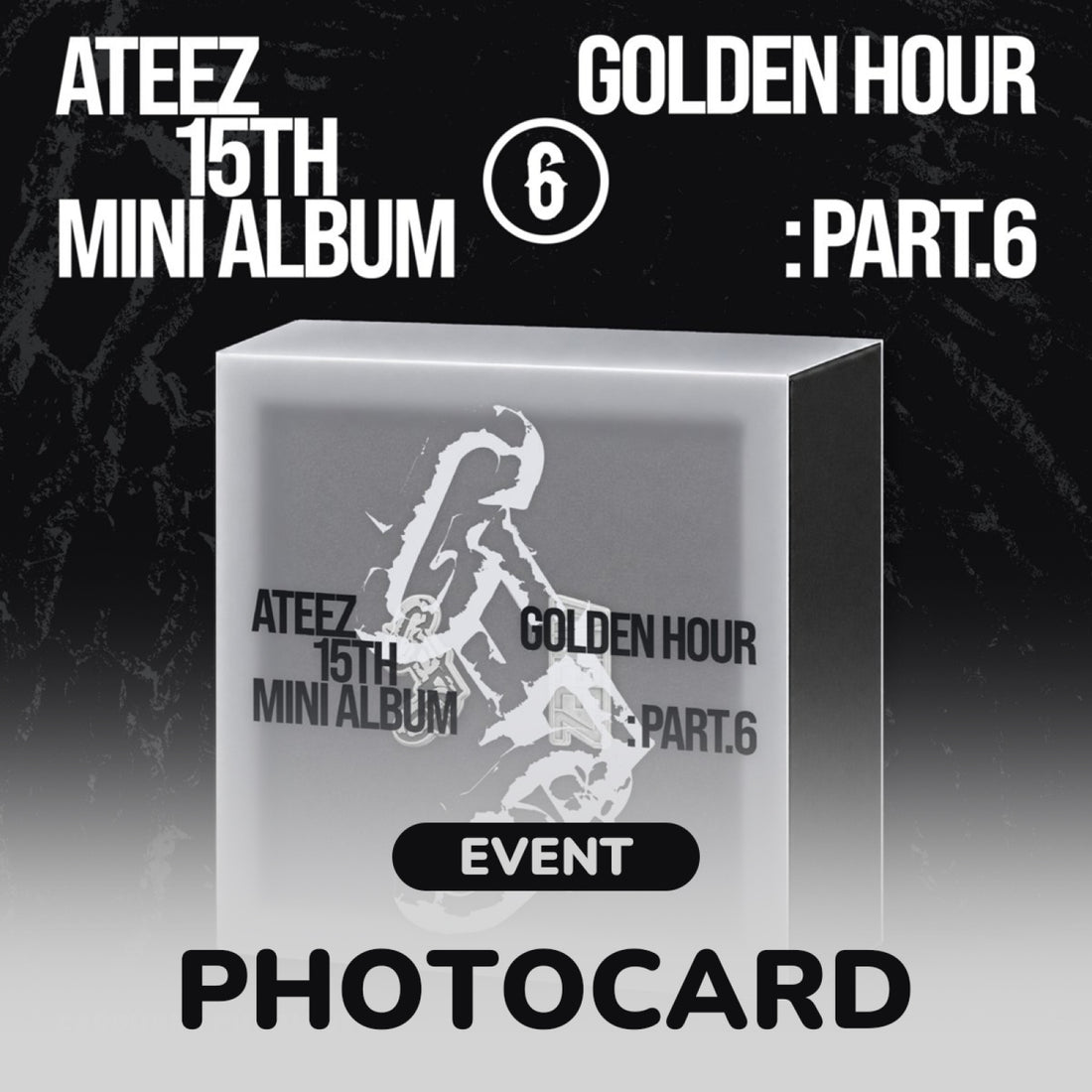 ATEEZ - GOLDEN HOUR : Part.6 / 15th Mini Album (EARPHONE CHARM VER.)