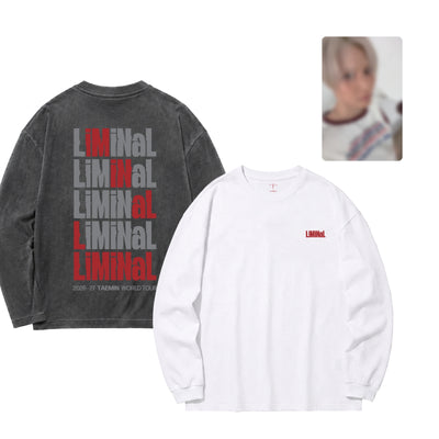 [Release 11/26] TAEMIN - 14 Long Sleeve T-Shirt / 2026-27 TAEMIN WORLD TOUR [LiMiNaL] in SEOUL OFFICIAL MD