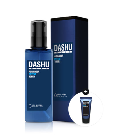 Men's Aqua Deep Potent Toner 153ml (+ 30ml Aqua All-in-One Lotion provided)