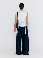 EENK EENK WIVA Double-Belted Vest - Navy Multi