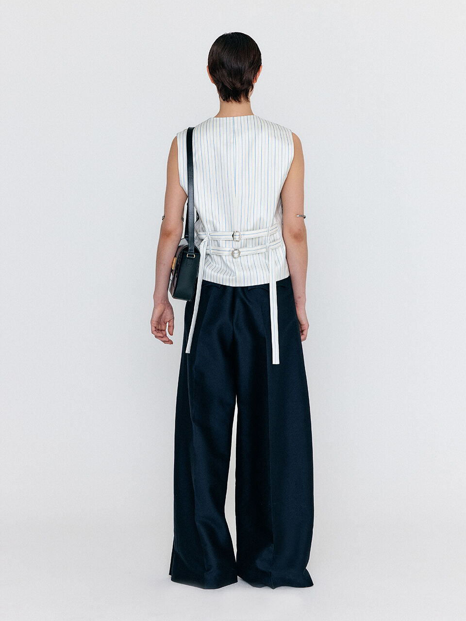 EENK EENK WIVA Double-Belted Vest - Navy Multi
