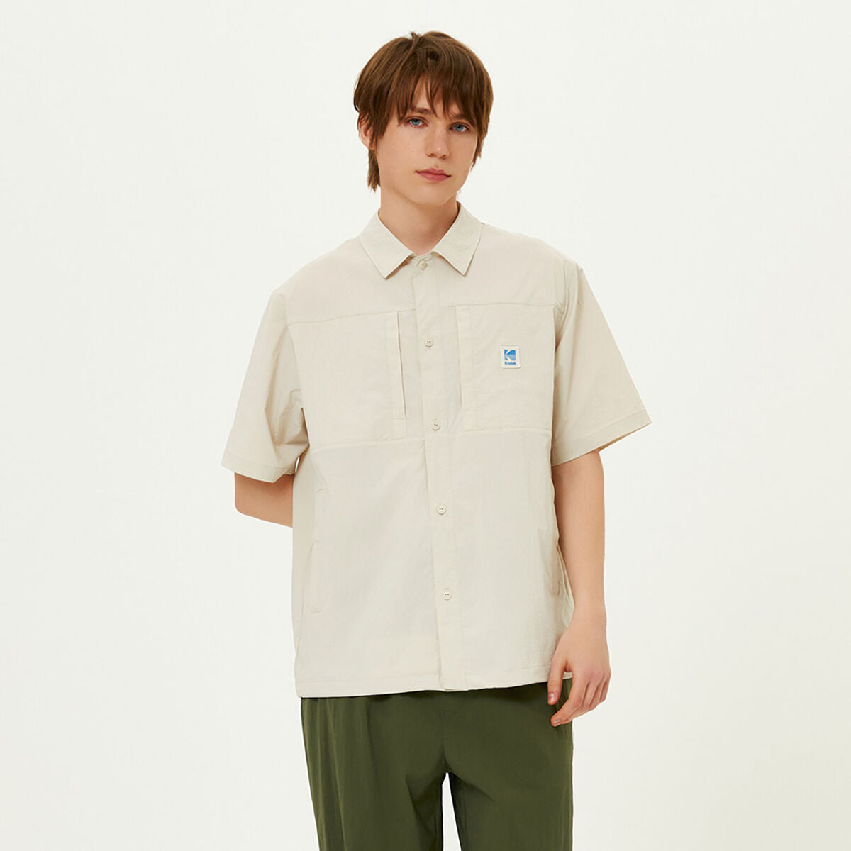 KODAK APPAREL Breeze Short Sleeve Shirt IVORY