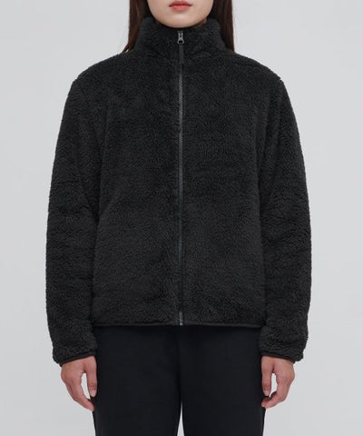 MUSINSA STANDARD WOMAN Shaggy Fleece Zip-up Jacket (Size M)