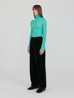 EENK ZIAH High Neck Knit Top - Mint