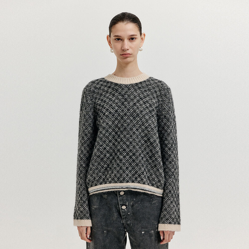 EENK EENK Knitwear Pullover - Black/Ivory