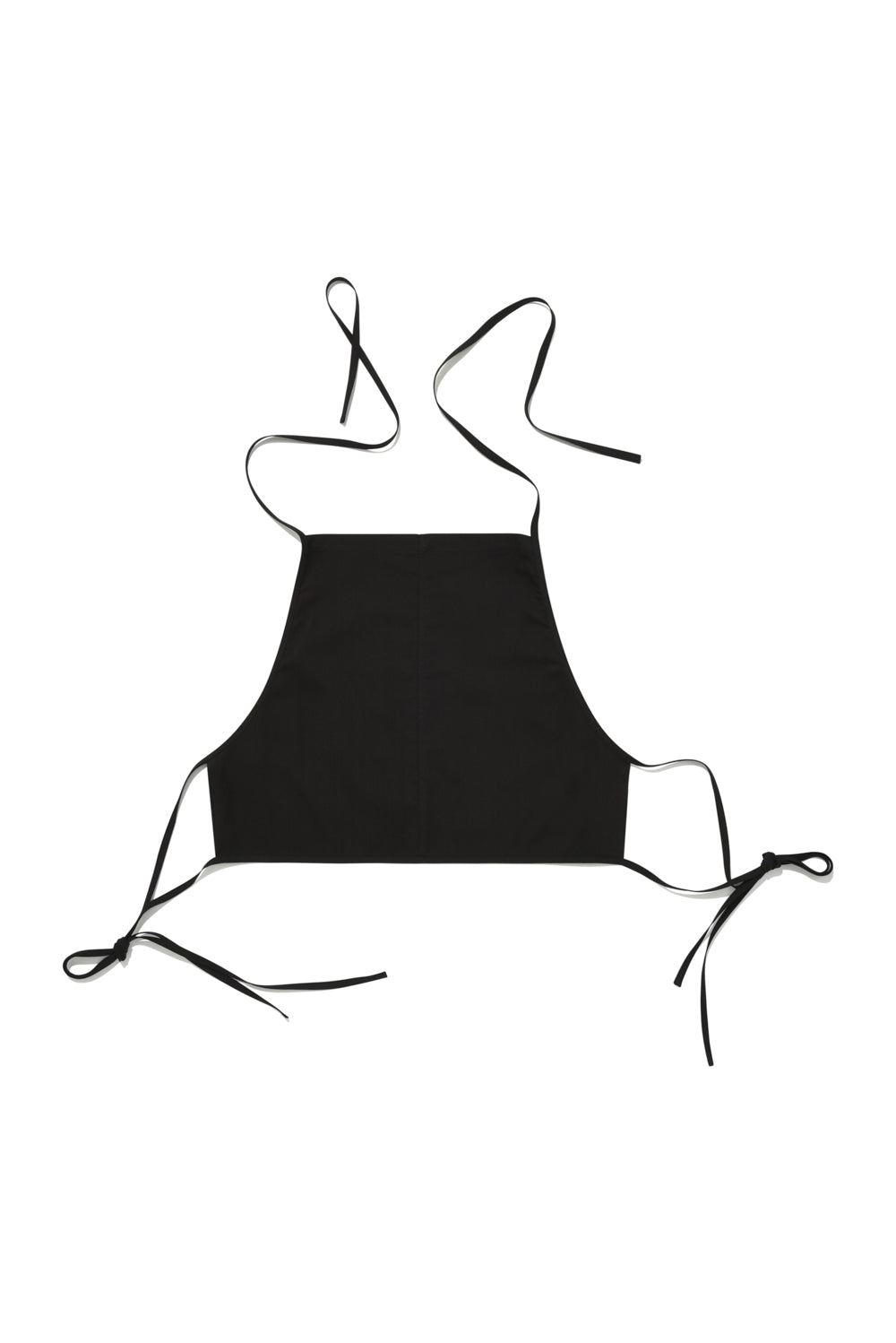 COURBUI [5th] Apron bustier (white) bustier top layered